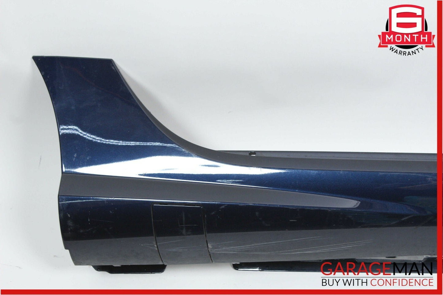 12-16 Mercedes R172 SLK350 AMG Sport Right Side Rocker Skirt Molding Panel Blue