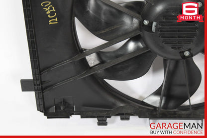 08-18 Mercedes SLK350 CLS400 C350 Engine Cooling Fan Shroud Motor Assembly