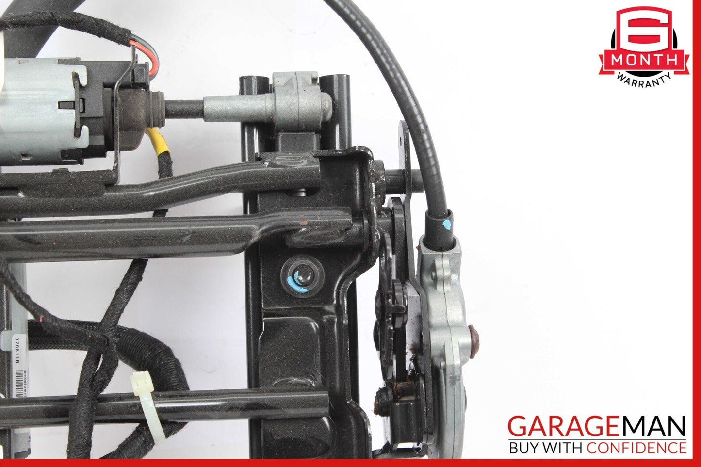 03-13 Maserati Quattroporte S Rear Right Seat Rail Track Frame w/ Motors OEM