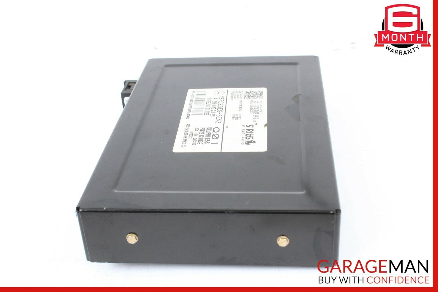 07-11 Mercedes W204 C350 S550 Sirius Satellite Radio Module Receiver DL 7039