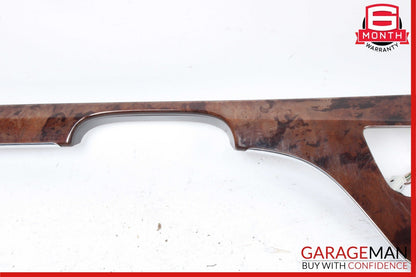 07-09 Mercedes W221 S450 S550 Front Dashboard Dash Trim Panel Bezel Cover Wood