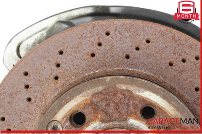 08-20 Mercedes W204 C250 Front Right Spindle Knuckle Wheel Hub w/ Rotor Disc OEM