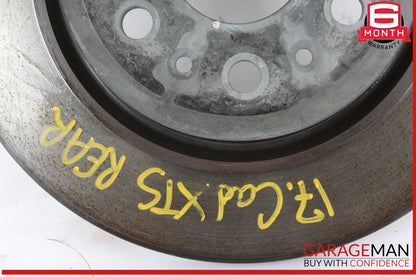 17-23 Cadillac XT5 Rear Left & Rear Right Side Disc Brake Rotor Rotors OEM