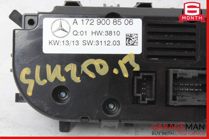 13-16 Mercedes R172 SLK250 SLK350 SLK300 AC A/C Heater Climate Controller Module