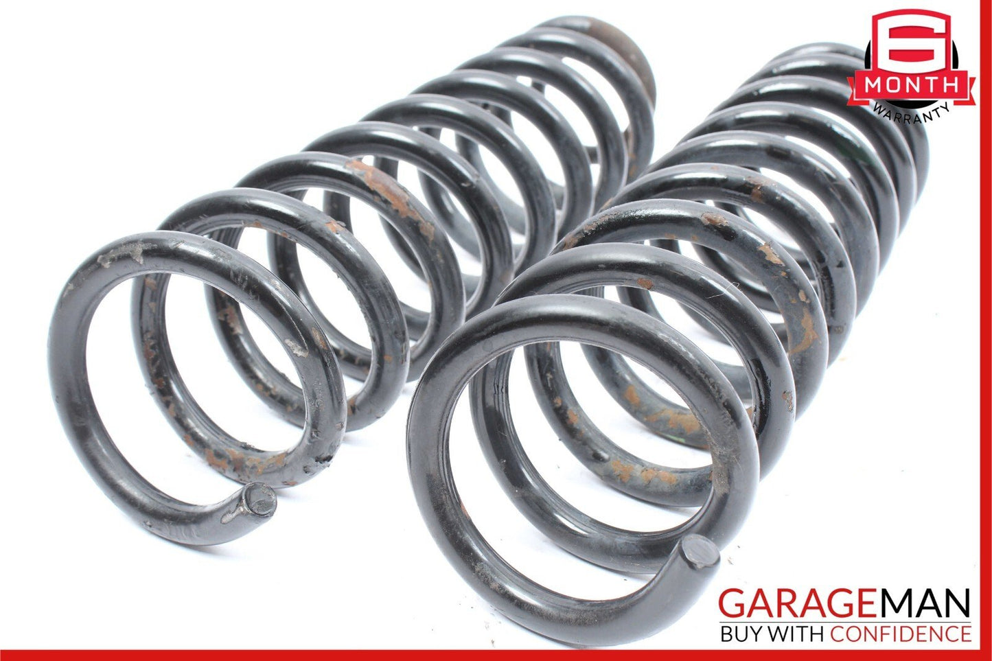 98-02 Mercedes W210 E430 E320 Rear Suspension Shock Absorber Coil Spring Set