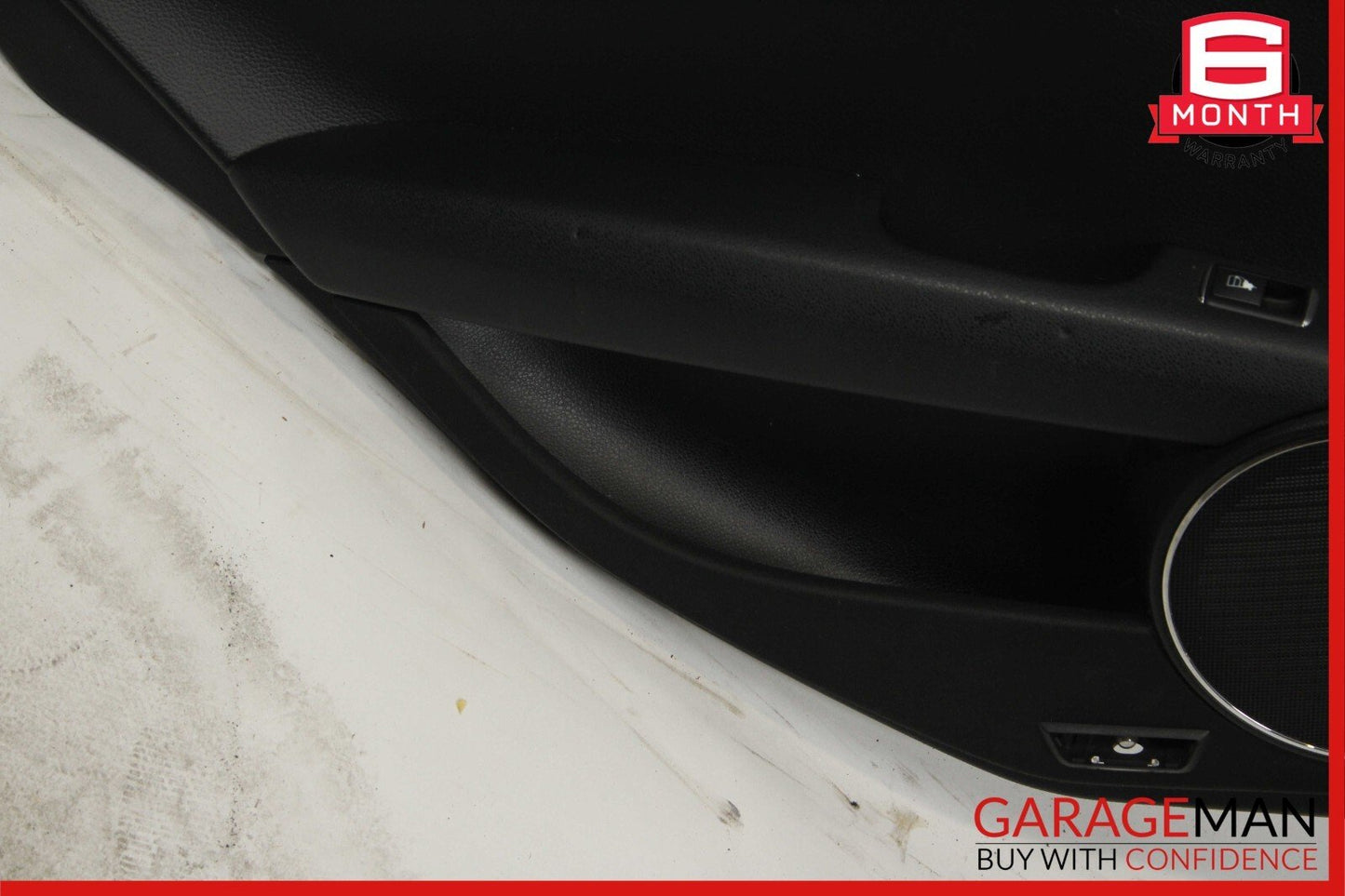 08-11 Mercedes W204 C300 Rear Left Driver Side Interior Door Panel Black OEM