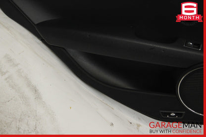 08-11 Mercedes W204 C300 Rear Left Driver Side Interior Door Panel Black OEM