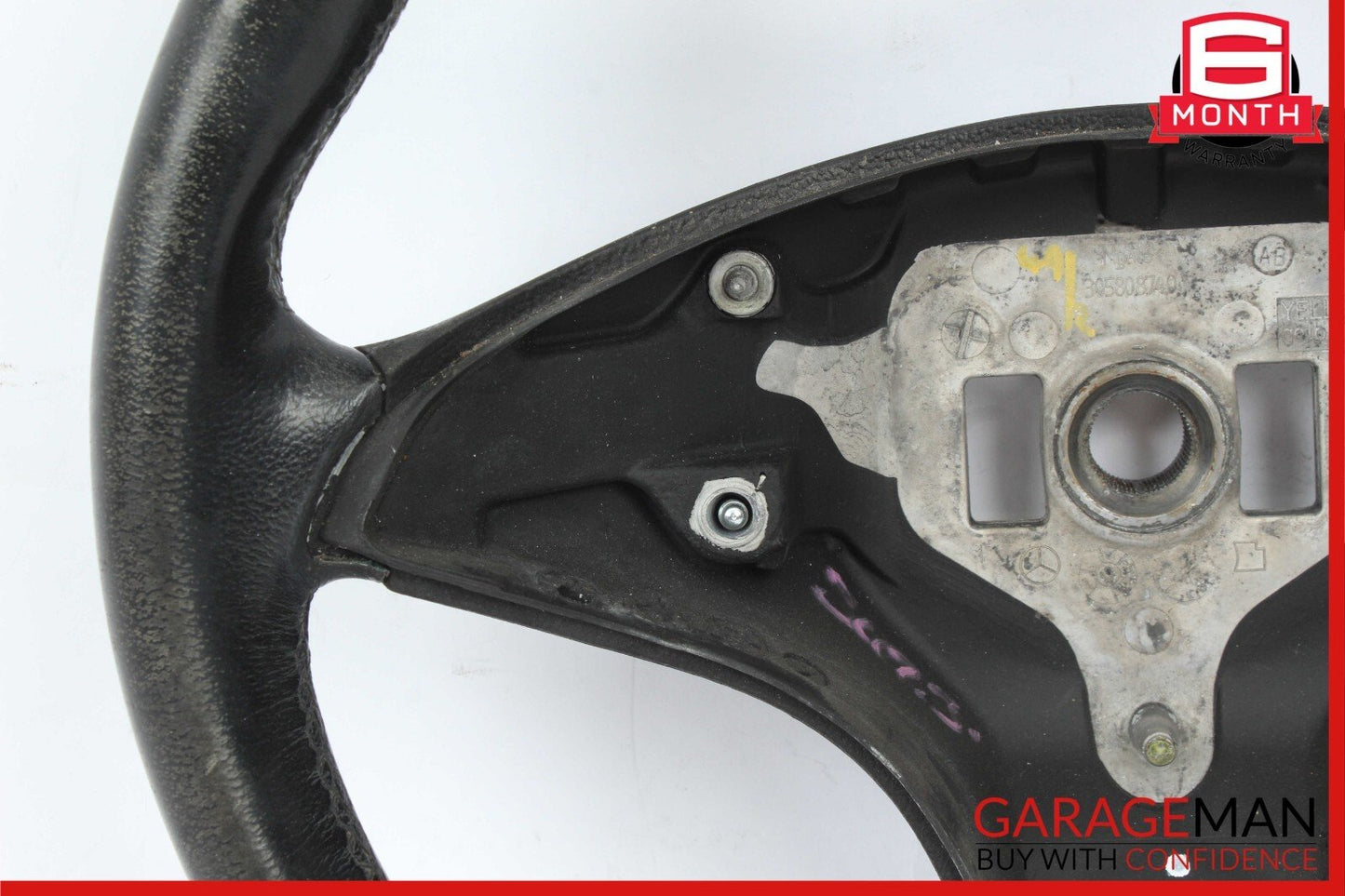 08-11 Mercedes W204 C300 C350 Driving Steering Wheel Black 2044601203 OEM