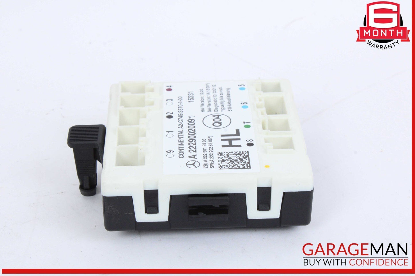 15-23 Mercedes W205 C300 C400 GLC300 Rear Left Side Door Control Module Unit OEM