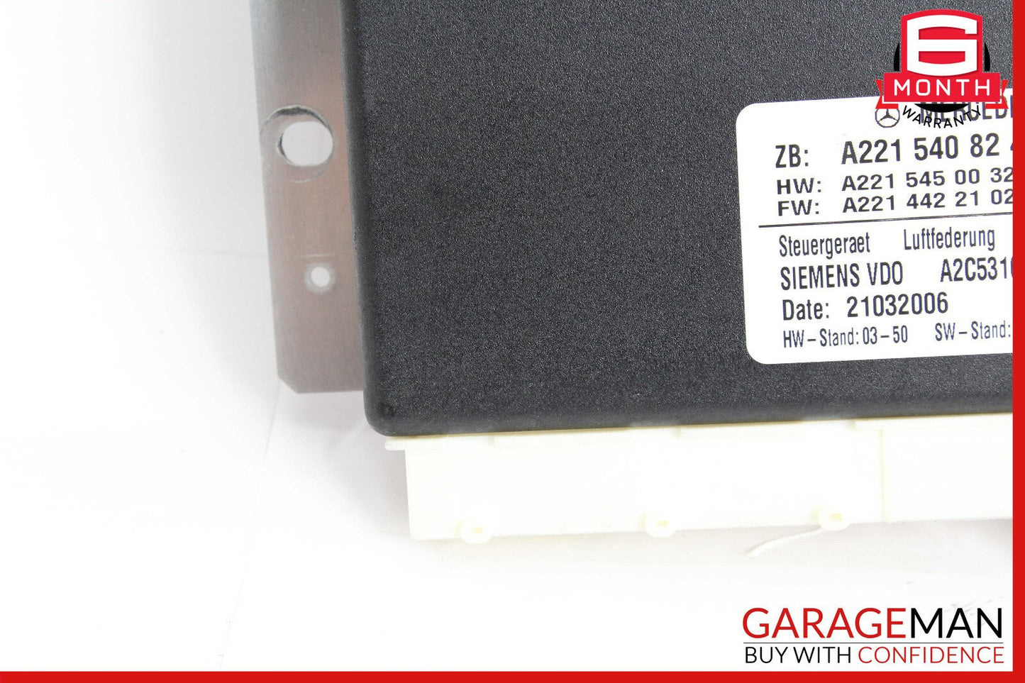 07-14 Mercedes W221 S400 CL550 Air Airmatic Suspension Control Module Unit OEM