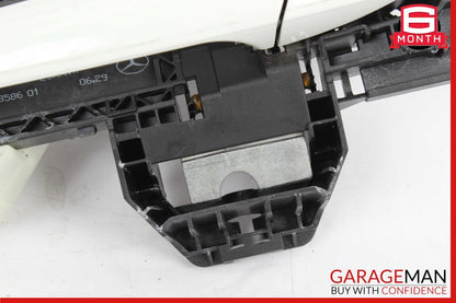 14-18 Mercedes W117 CLA250 Rear Left Side Exterior Door Handle Calcite White