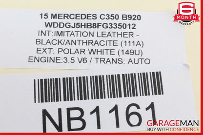 08-18 Mercedes W204 C350 E350 Front Right Side Door Control Module OEM