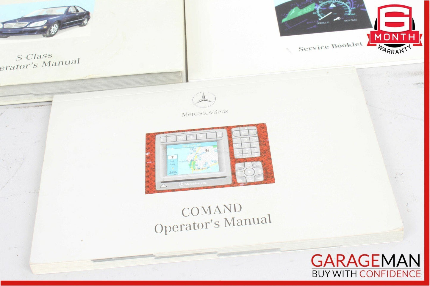 00-06 Mercedes S430 S600 Operator's Manual Repair Guide Book Booklet Assembly