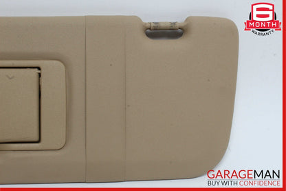 06-08 Mercedes W251 R350 Front Left Driver Sun Visor Sun Shade Cover Brown