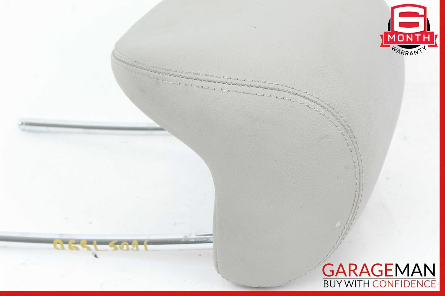 03-08 Mercedes SL500 Front Left / Right Seat Headrest Head Rest Gray OEM