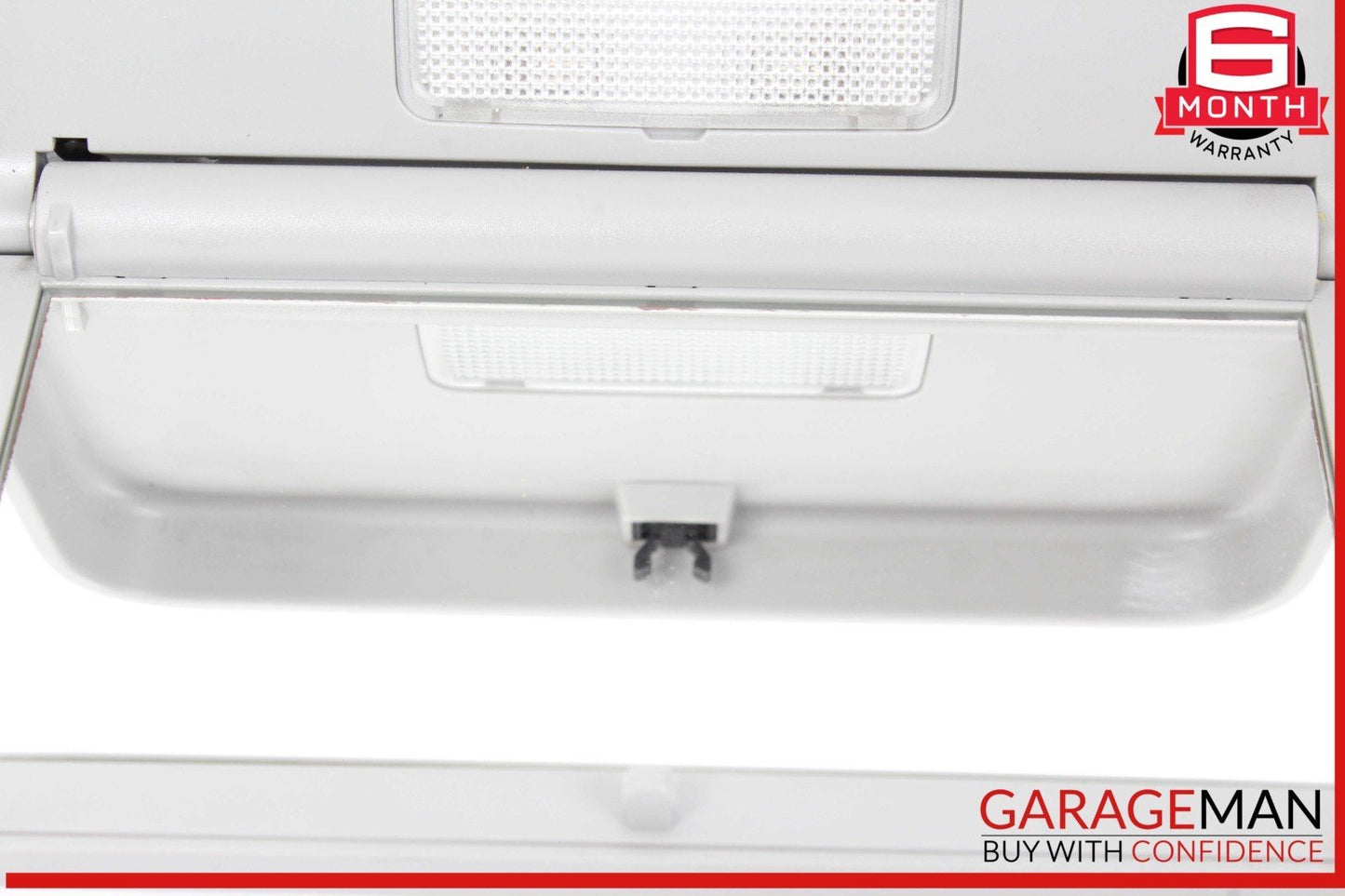 10-13 Mercedes W221 S550 S400 Rear Overhead Vanity Mirror Assembly Gray OEM