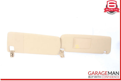 11-14 Porsche Cayenne 958 Front Right Side Sun Visor Sunvisor Beige OEM