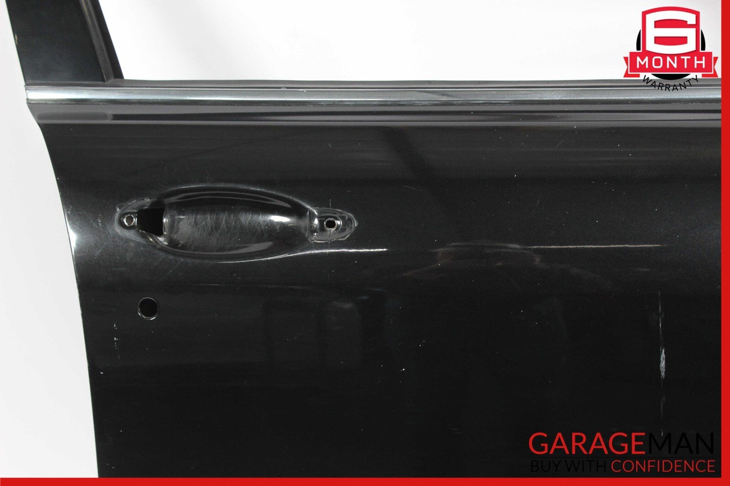 03-13 Maserati Quattroporte M139 Front Right Passenger Side Door Shell Black OEM