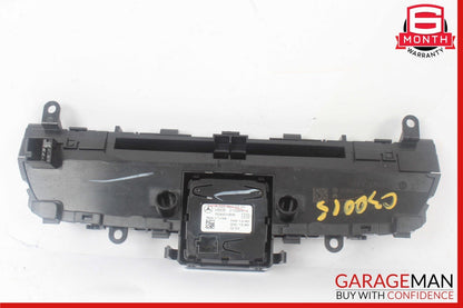 15-18 Mercedes W205 C300 Center Dashboard Hazard Control Switch w/ Clock Assy