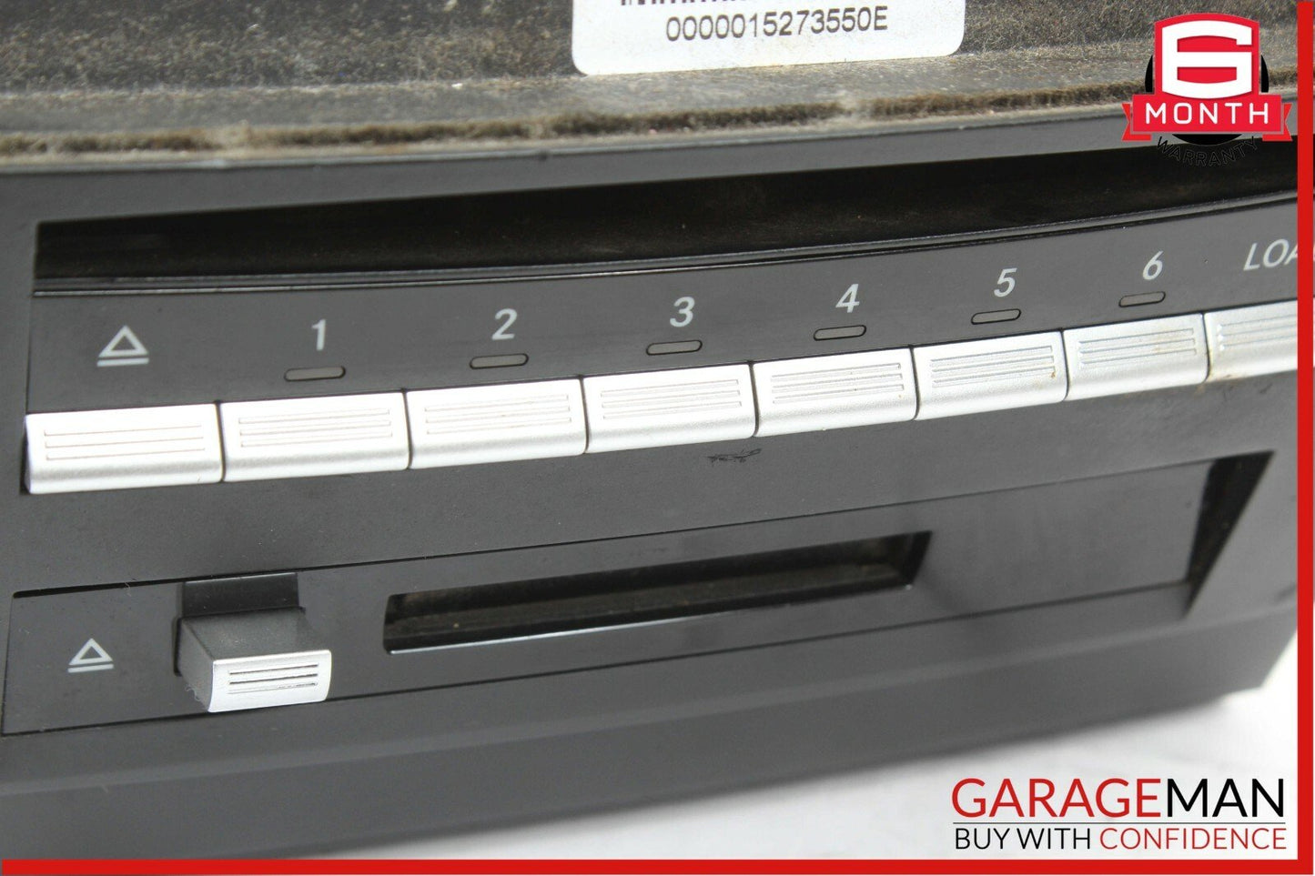 07-09 Mercedes W221 S550 Navigation Command Comand Head Unit Audio CD Changer