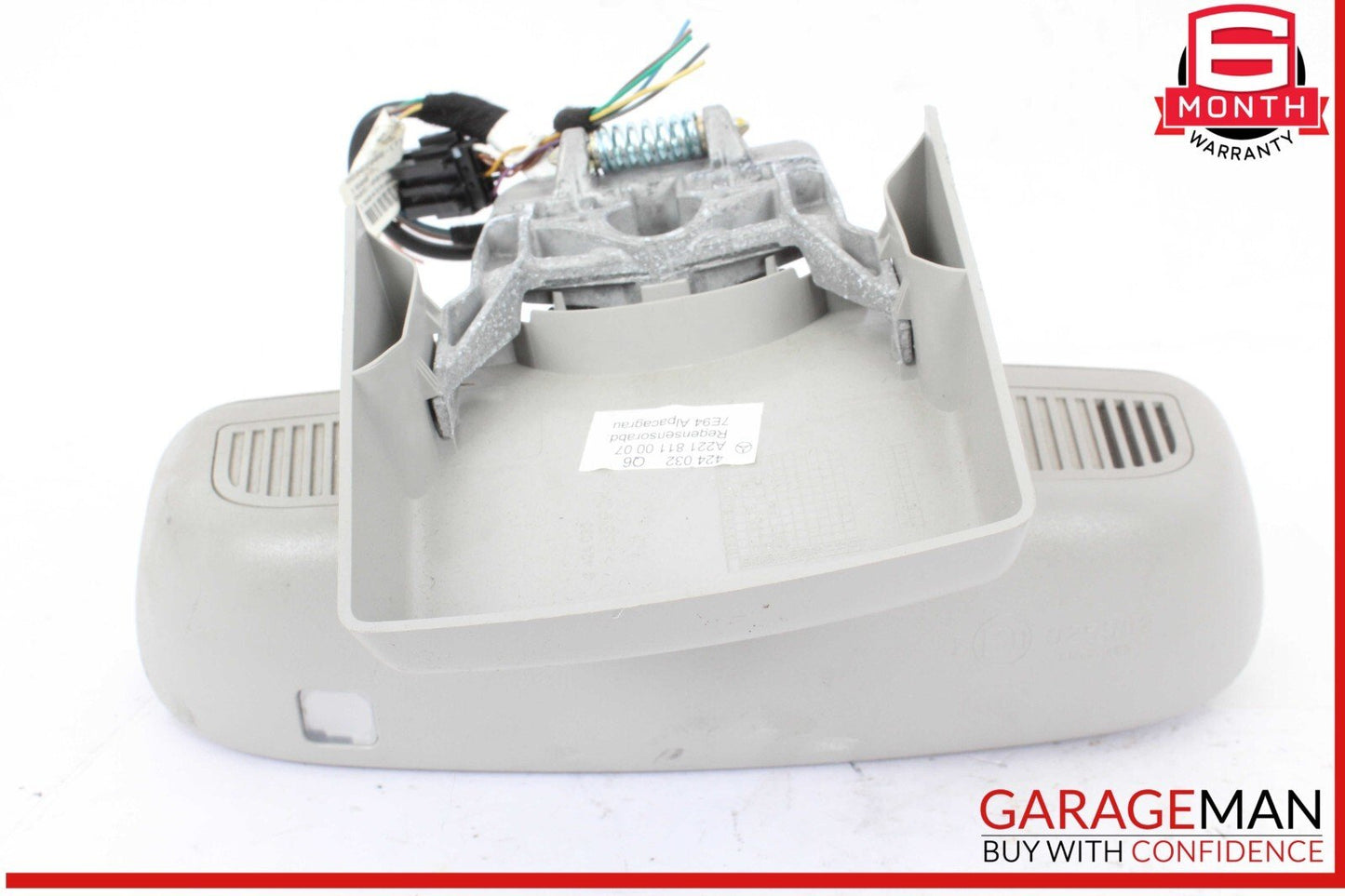07-13 Mercedes W221 S550 S63 AMG Interior Top Upper Rear View Mirror OEM