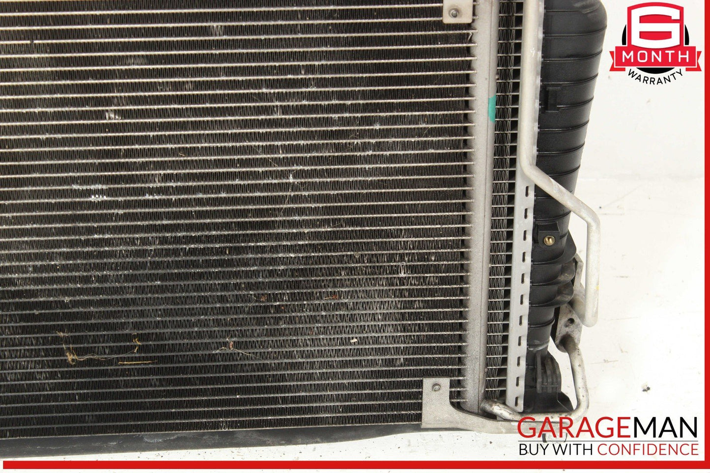 03-06 Mercedes R230 SL500 Engine Motor Cooling Radiator Fan Shroud A/C Condenser