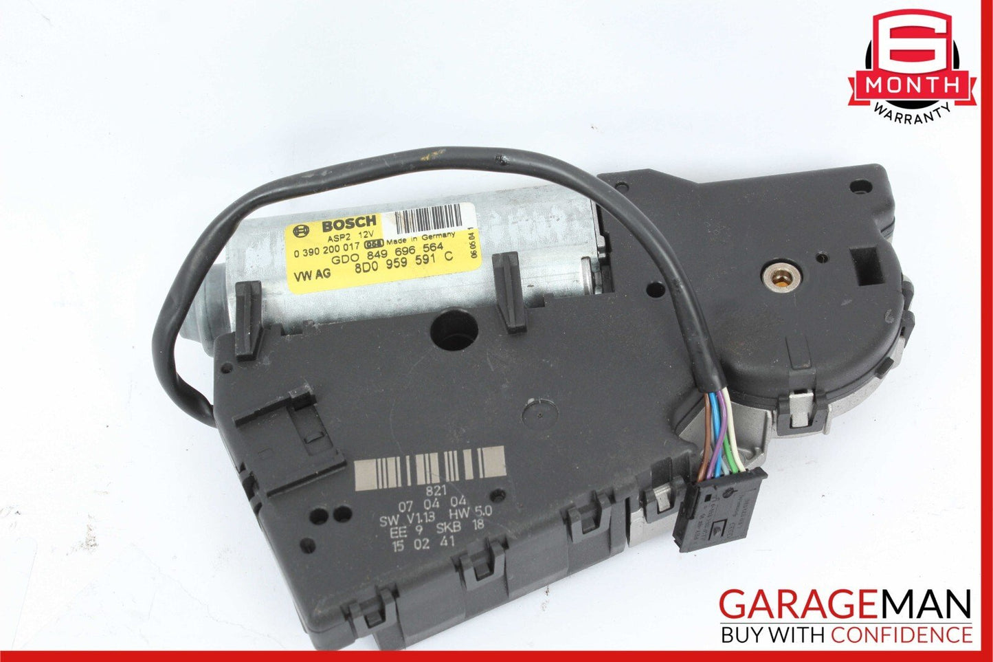 03-10 Porsche Cayenne 955 957 Sunroof Moonroof Motor Unit 8D0959591C