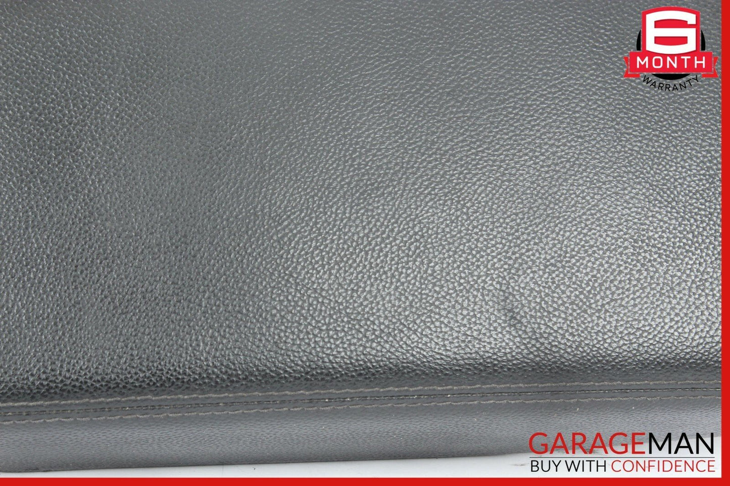 03-06 Mercedes R230 SL500 Rear Center Console Lid Cover Panel Leather Black