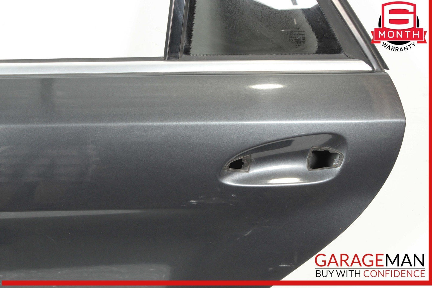 12-19 Mercedes W166 ML350 GLE550 Rear Left Driver Side Door Shell OEM
