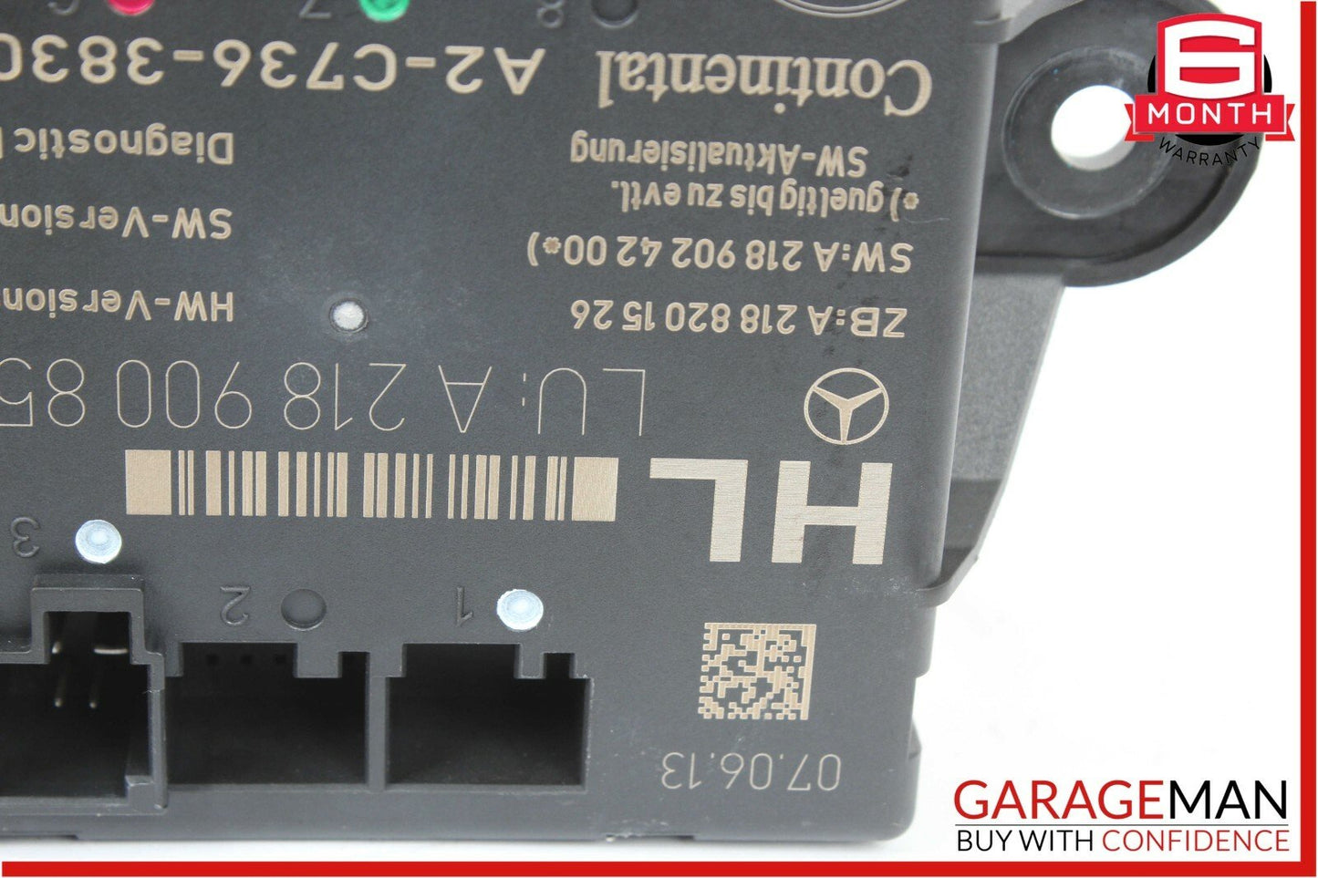 14-16 Mercedes W212 E350 CLS350 Rear Left Door Control Module 2189008500 OEM