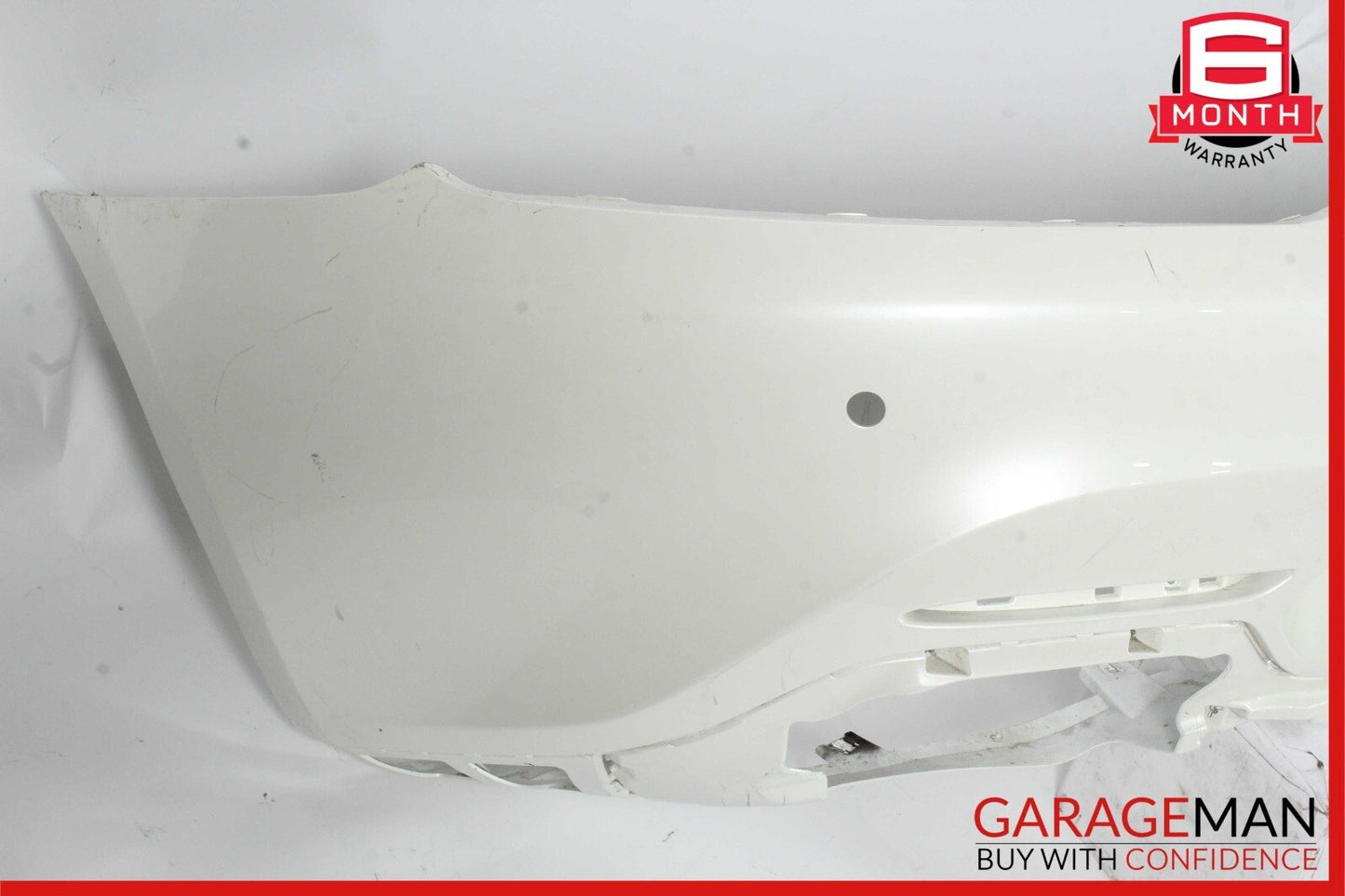 17-21 Mercedes AMG GT C190 Rear Bumper Cover Panel White OEM