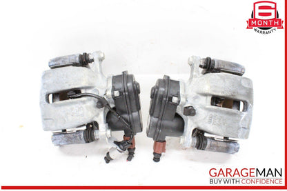 12-17 Audi A6 A7 Rear Left & Right Side Brake Calipers Set of 2 Pc OEM