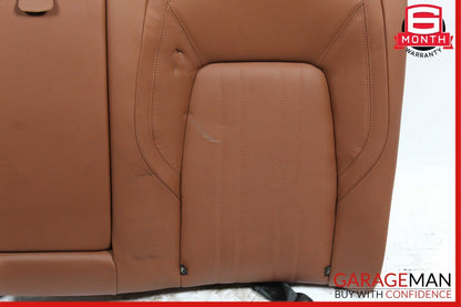 14-17 Maserati Ghibli Rear Left Upper Seat Cushion Assembly Leather Brown