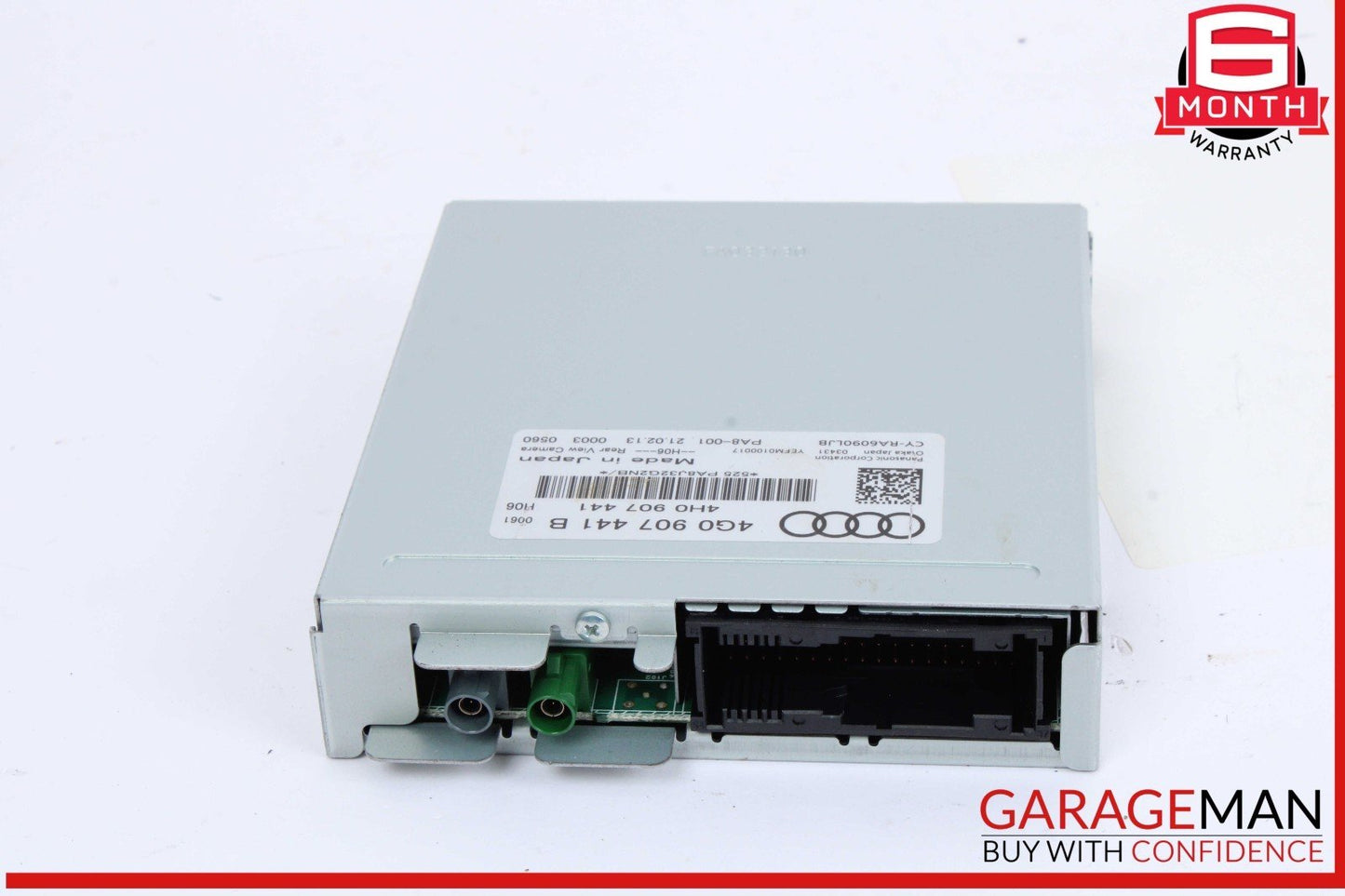 12-18 Audi A7 A6 Rear View Reverse Back Up Camera Control Module Unit 4G0907441B