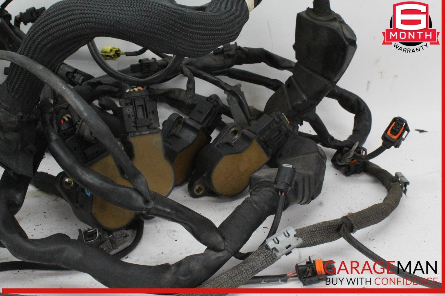 07-12 Mercedes W219 CLS63 CL63 M156 Engine Wire Harness w/ Ignition Coils OEM