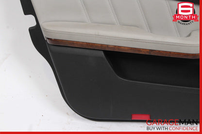 10-13 Mercedes W212 E350 Front Left Interior Door Panel Cover Assembly Grey