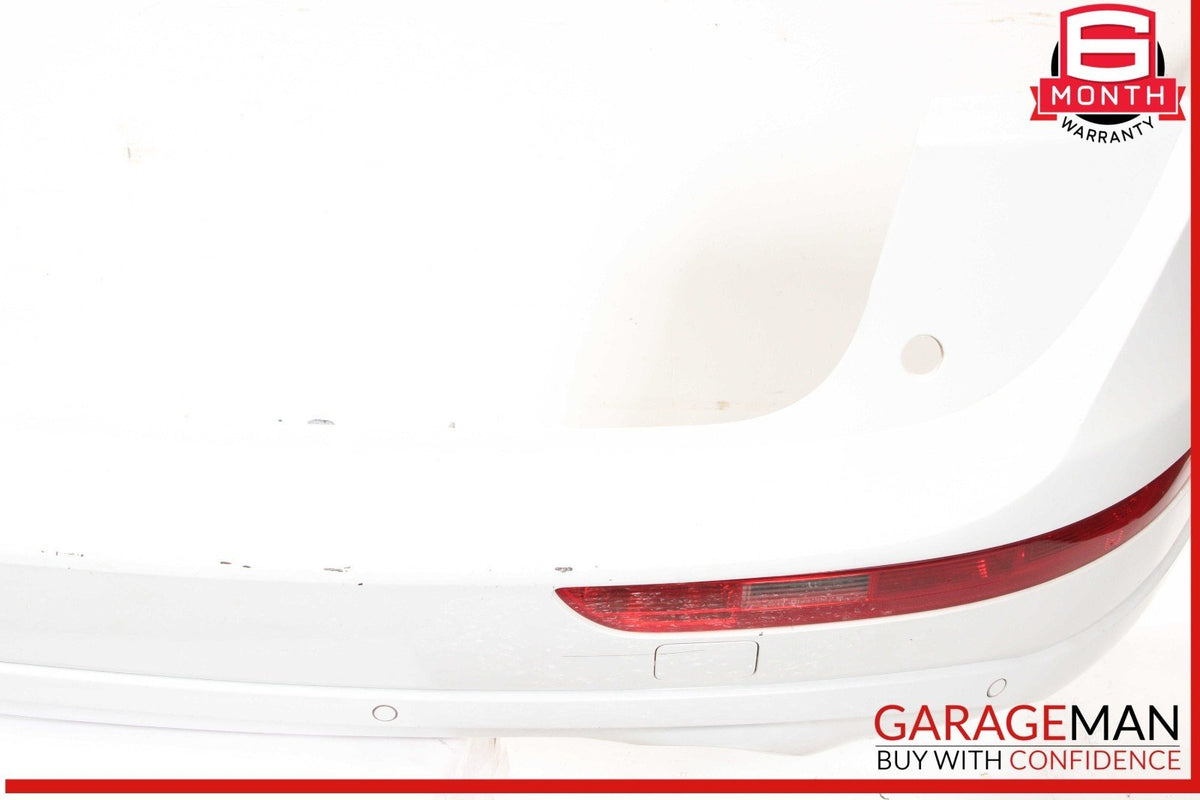 09-17 Audi Q5 Rear Bumper Cover Assembly Gray OEM