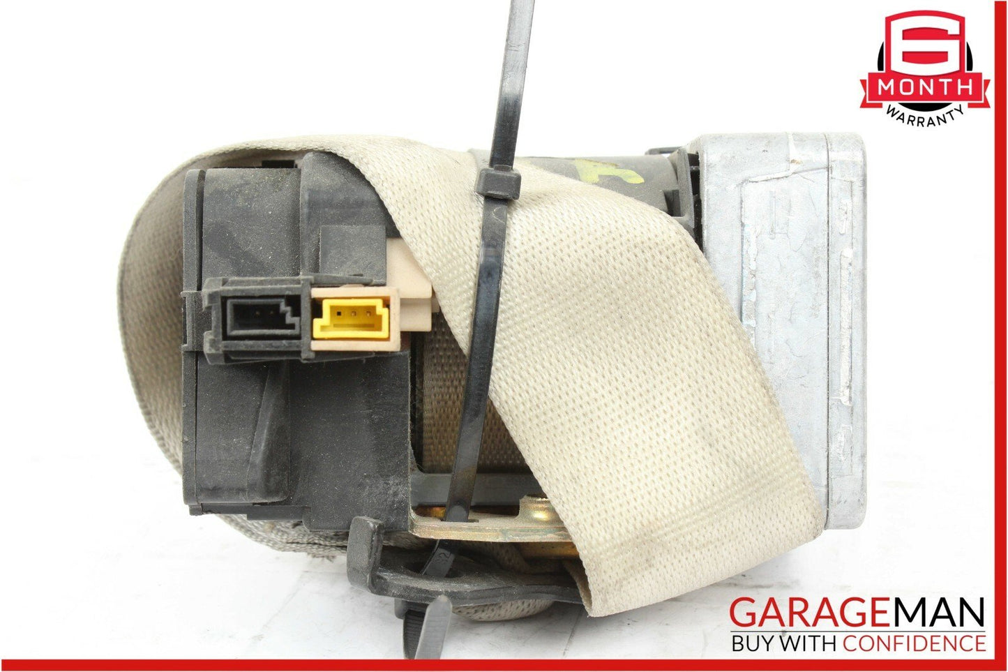 03-06 Mercedes R230 SL500 Front Right Side Seat Belt Seatbelt Retractor Beige