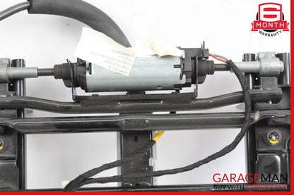 03-13 Maserati Quattroporte S Rear Left Seat Rail Track Frame w/ Motors OEM