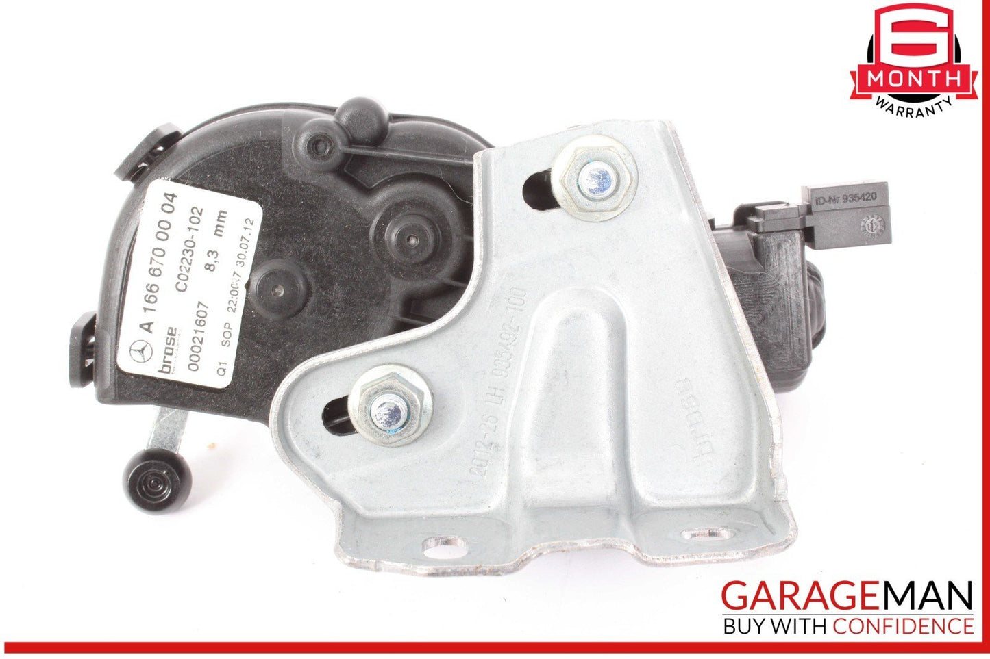 13-16 Mercedes X166 GL450 Rear Left Quarter Window Regulator Motor OEM