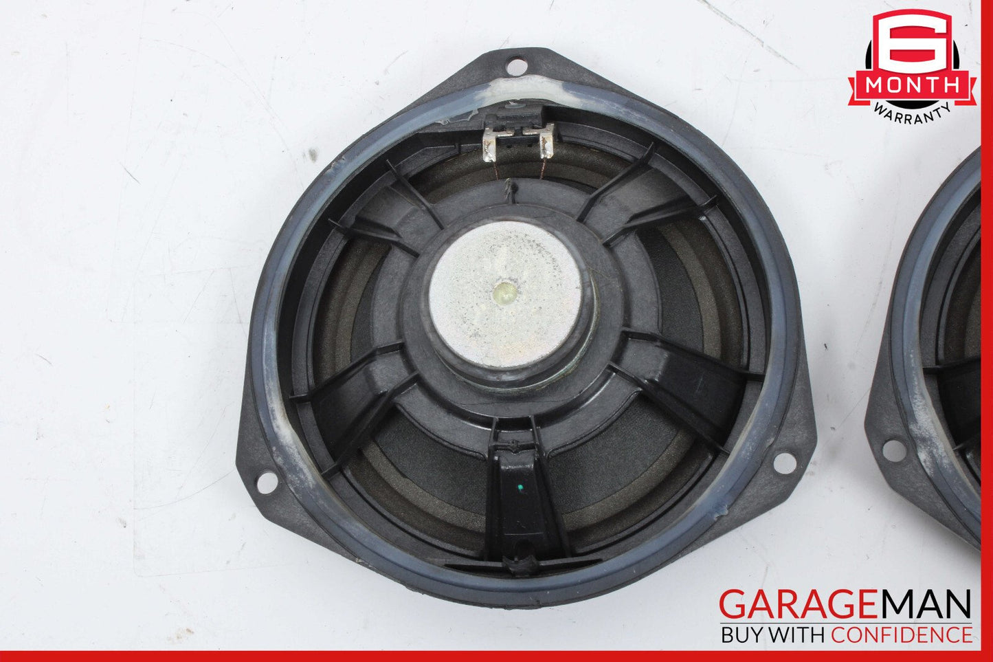 14-17 Maserati Ghibli Rear Right & Left Side Door Sound Audio Speaker Set OEM