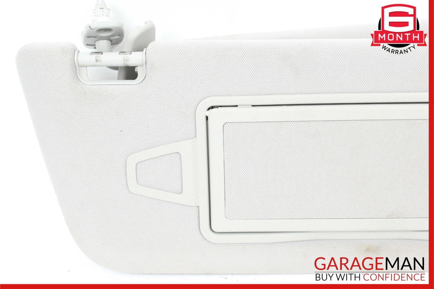 07-14 Mercedes CL550 S550 Front Right Sun Visor Sunvisor Shade Suede Cover Grey