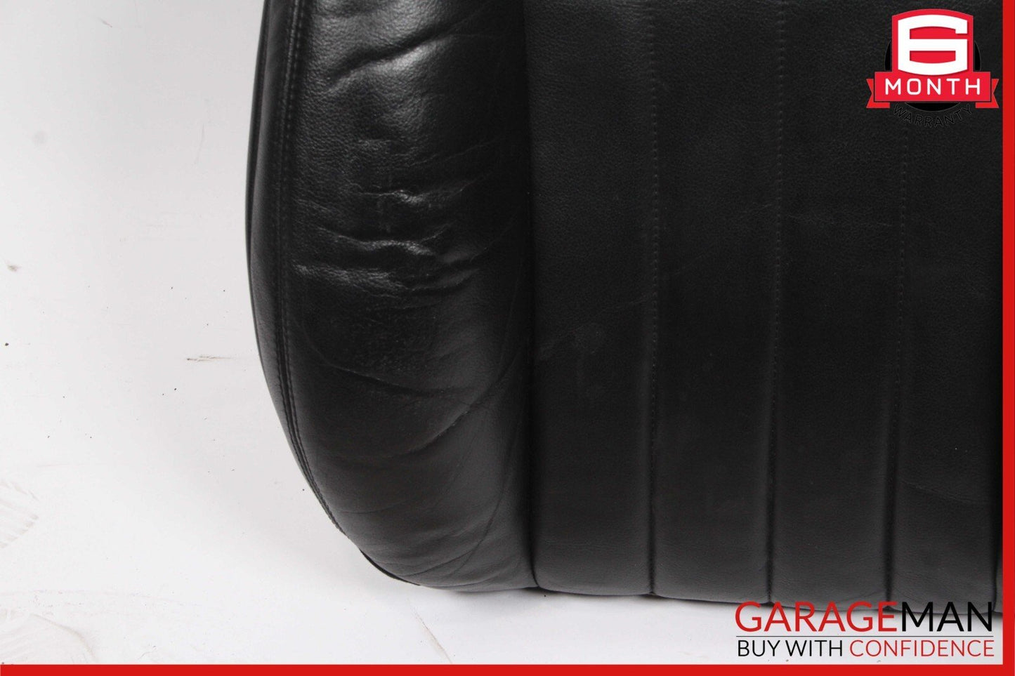 06-08 Mercedes W164 ML350 Front Right Side Top Upper Seat Cushion Cover Black