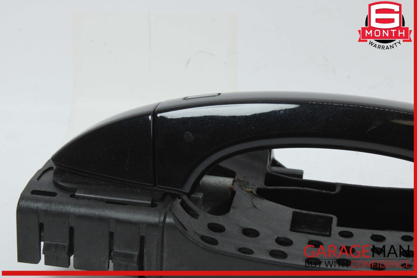 17-24 Audi Q7 Rear Left Driver Side Exterior Door Handle Black 4M0837885 OEM