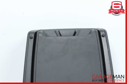 12-18 Audi A7 Center Console Armrest Arm Rest Pad Cover Leather Black OEM