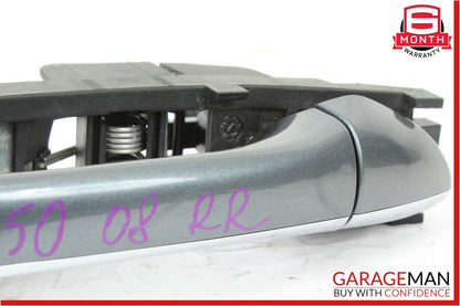03-09 Mercedes W211 E350 Rear Right Passenger Exterior Door Handle Flintgray