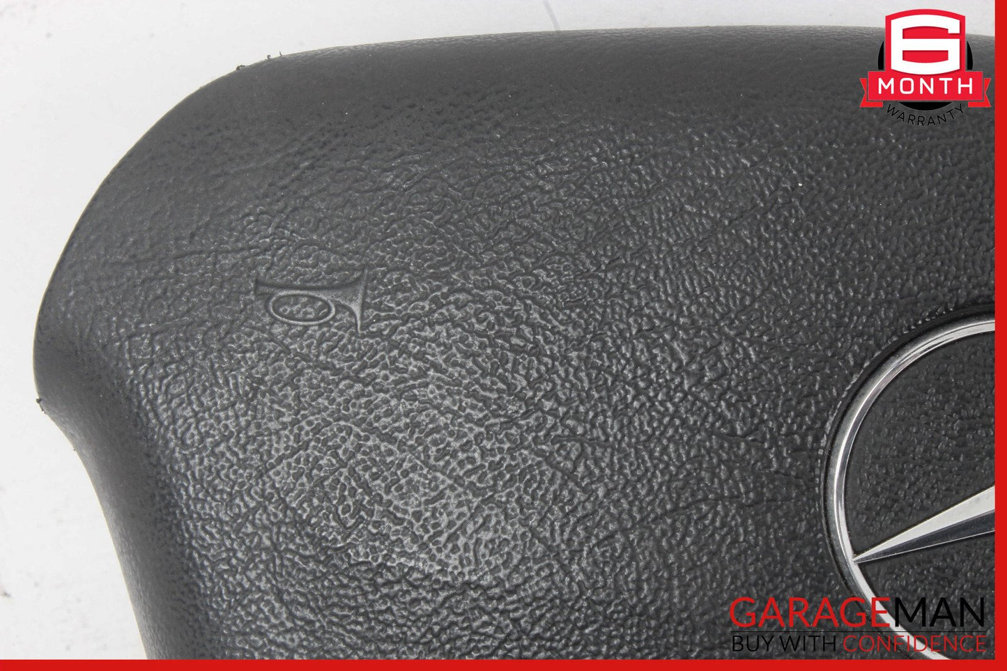 01-05 Mercedes W163 ML55 ML500 Steering Wheel Airbag Air Bag Leather Black OEM