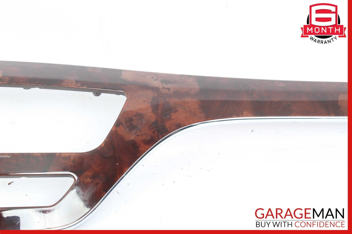 07-09 Mercedes W221 S550 Front Dashboard Dash Trim Panel Cover Bezel Wood OEM