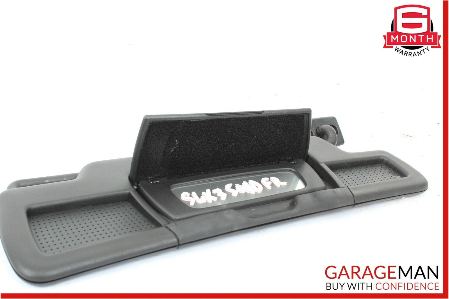 05-11 Mercedes R171 SLK350 Front Right Side Sun Visor Sunvisor Shade Cover Black