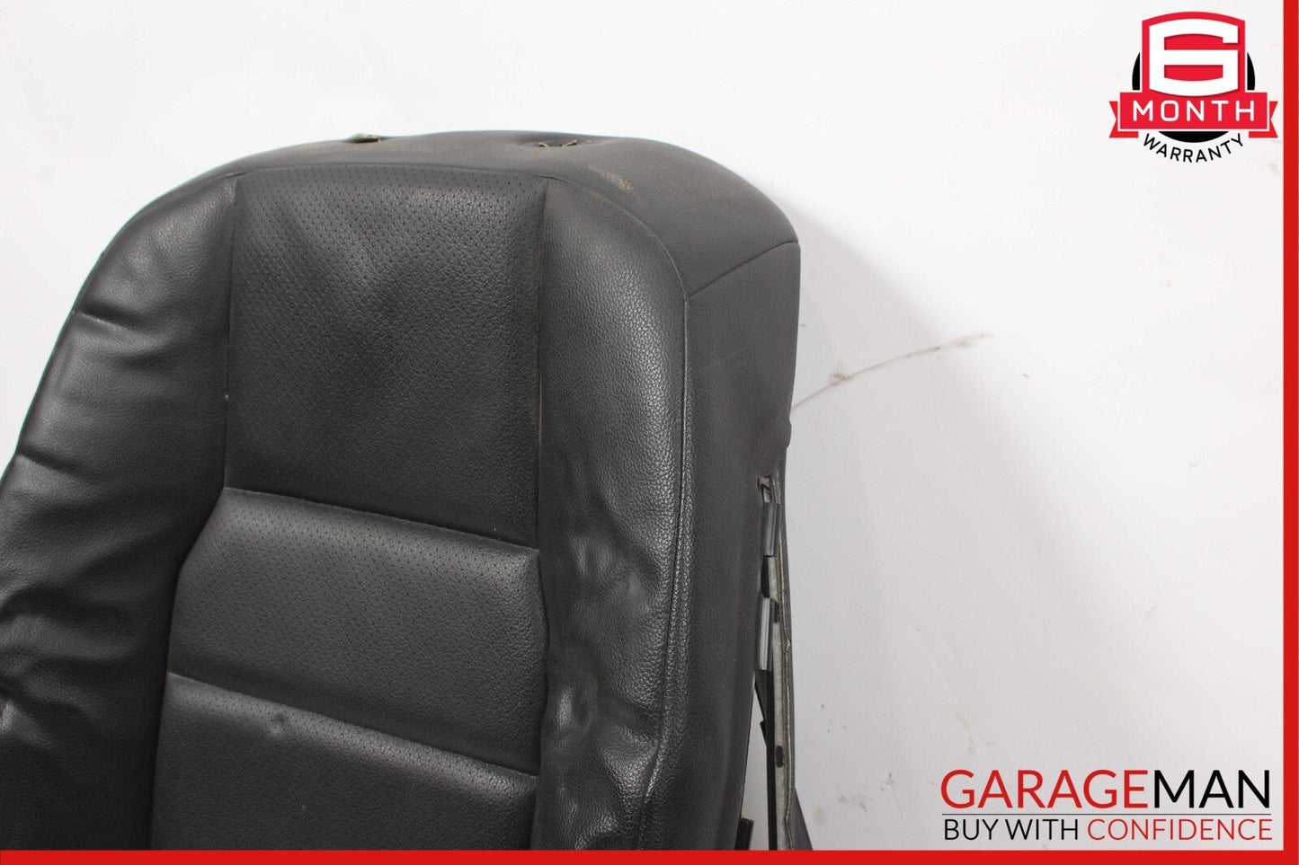 08-14 Mercedes W204 C350 Front Left Driver Side Top Upper Seat Cushion Black OEM